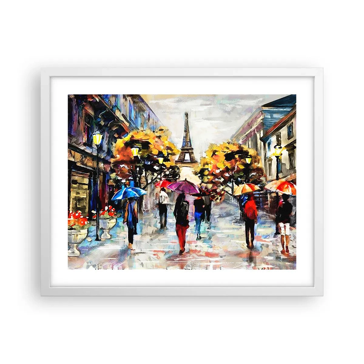 Poszter fekete keretben - Ősszel különösen szép - 50x40 cm