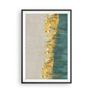 Poszter fehér keretben - Az aranyhatár - 61x91 cm