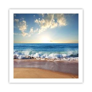 Poszter - Mozgás és nyugalom egyszerre - 60x60 cm