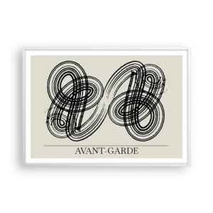 Poszter fekete keretben - Spontán jött ki - 100x70 cm