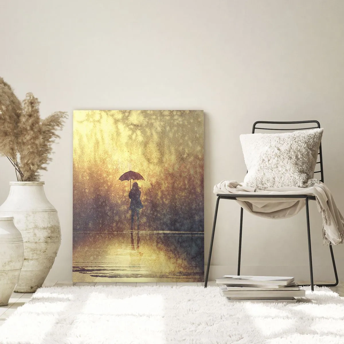 Üveg kép - Érzem, hogy valaki engem néz - 50x70 cm