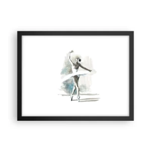 Poszter fehér keretben - Hattyúvá varázsolva - 40x30 cm