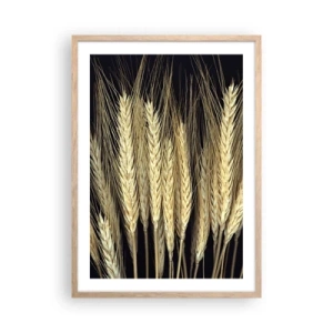 Poszter világos tölgy keretben - Rusztikus varázslat - 50x70 cm