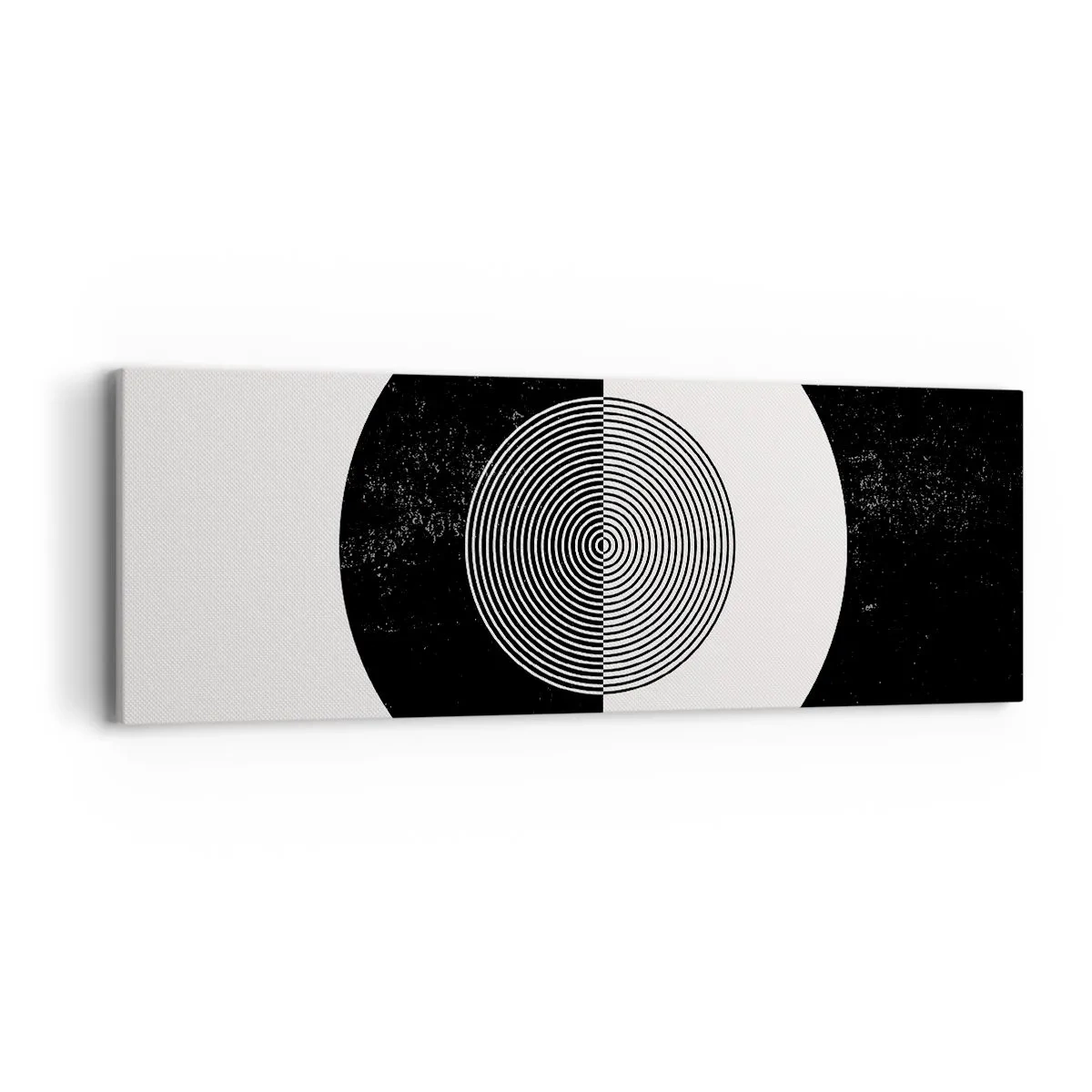 Vászonkép - Harmónia fekete-fehérben - 90x30 cm