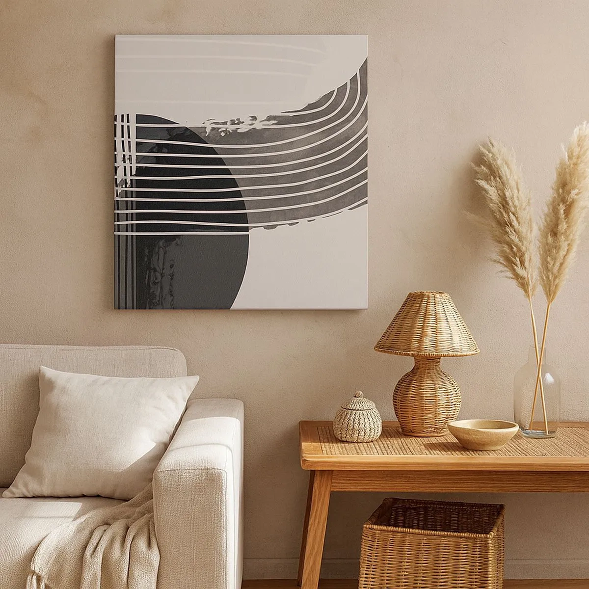 Vászonkép - Oda és vissza - 30x30 cm