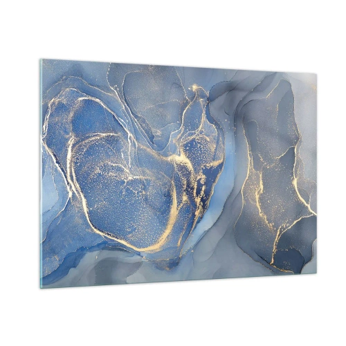 Üveg kép - Arany por - 100x70 cm