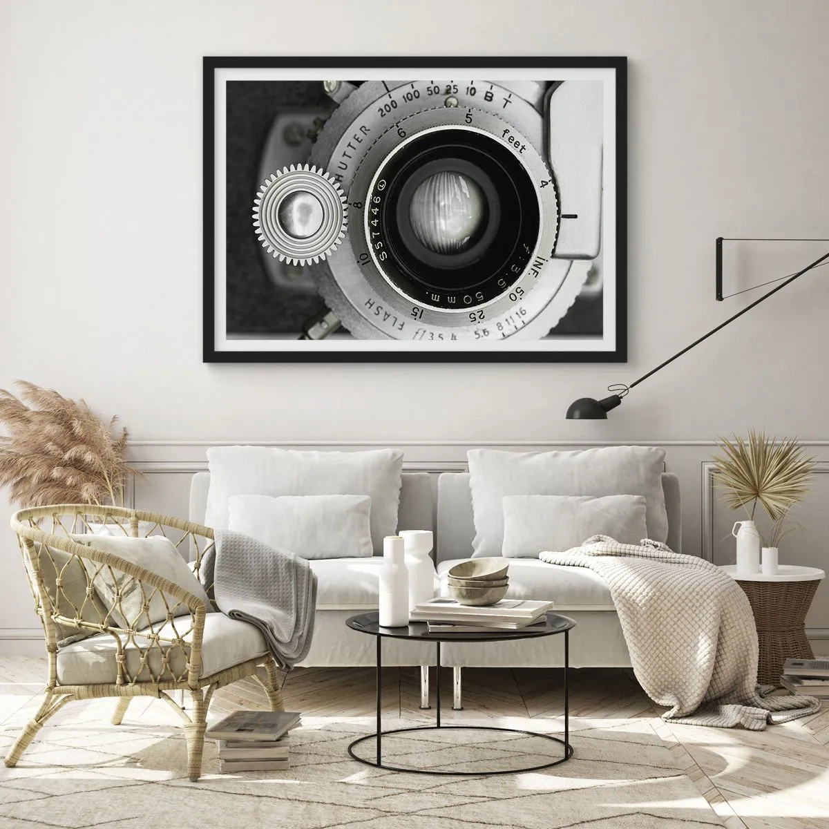 Poszter fehér keretben - Történet Hollywoodról - 91x61 cm