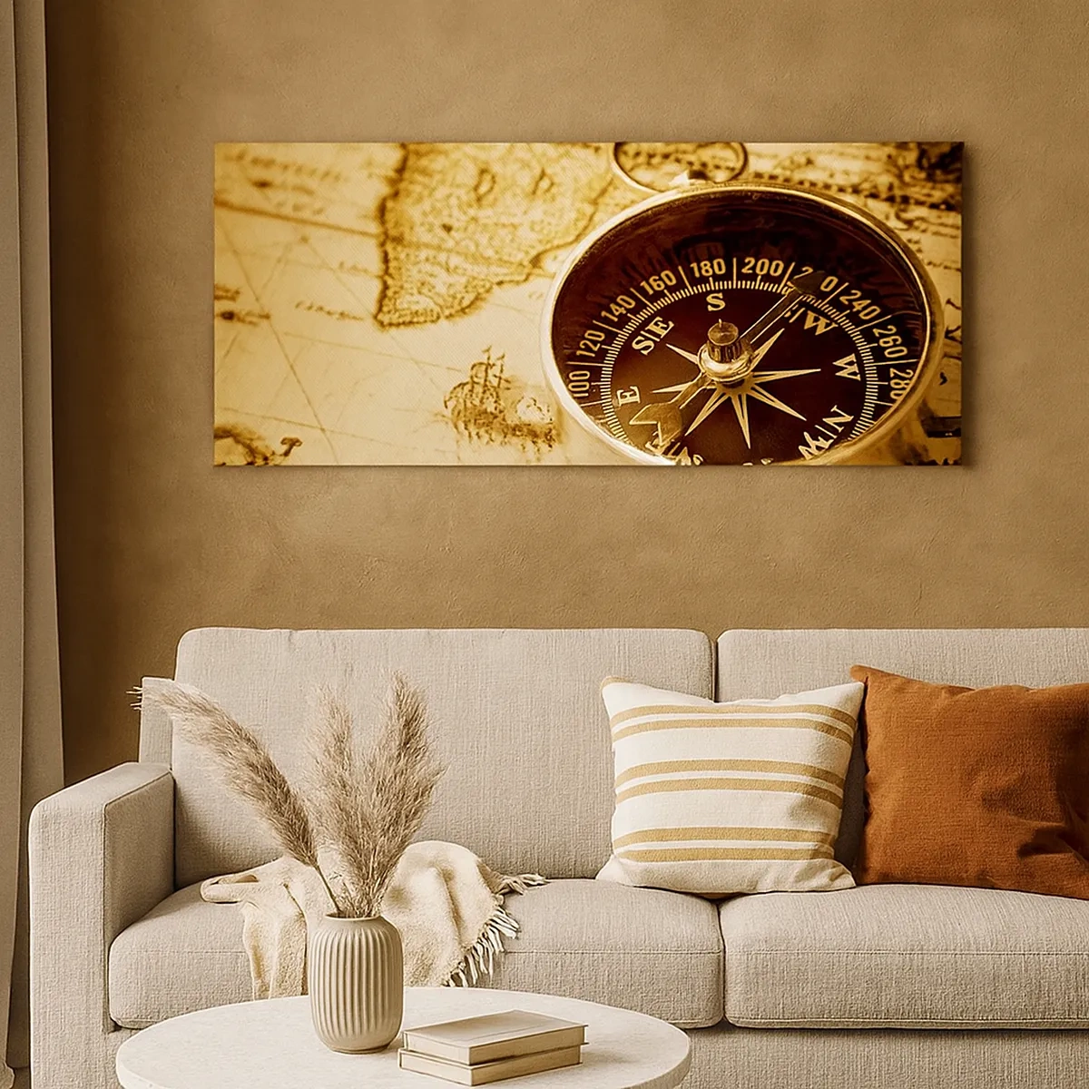 Vászonkép - Keletre, vagy nyugatra? - 30x30 cm