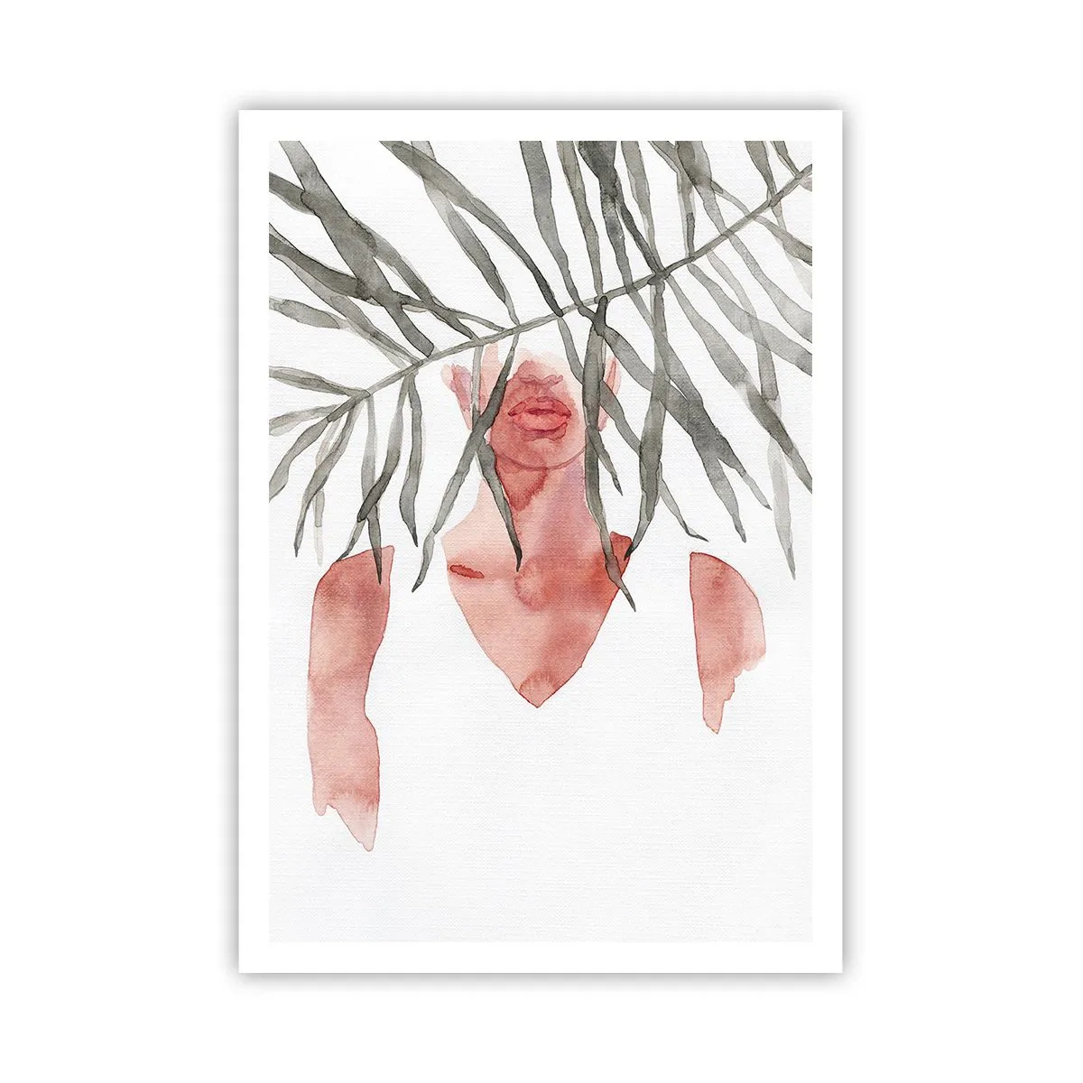 Poszter - A trópusok hölgye - 70x100 cm