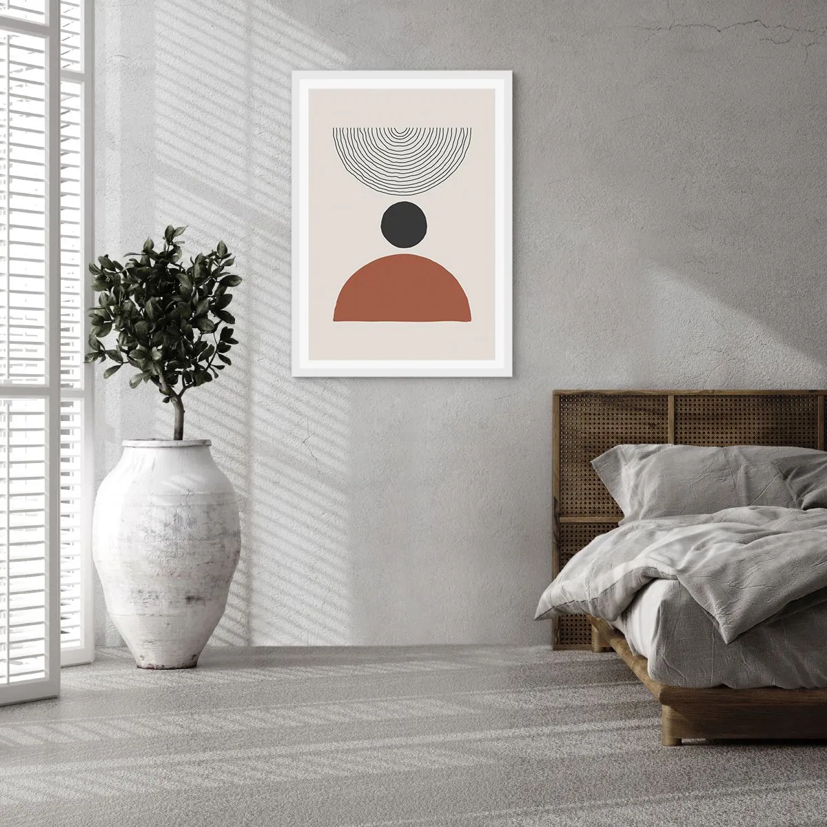 Poszter fekete keretben - A figyelem középpontjában - 61x91 cm