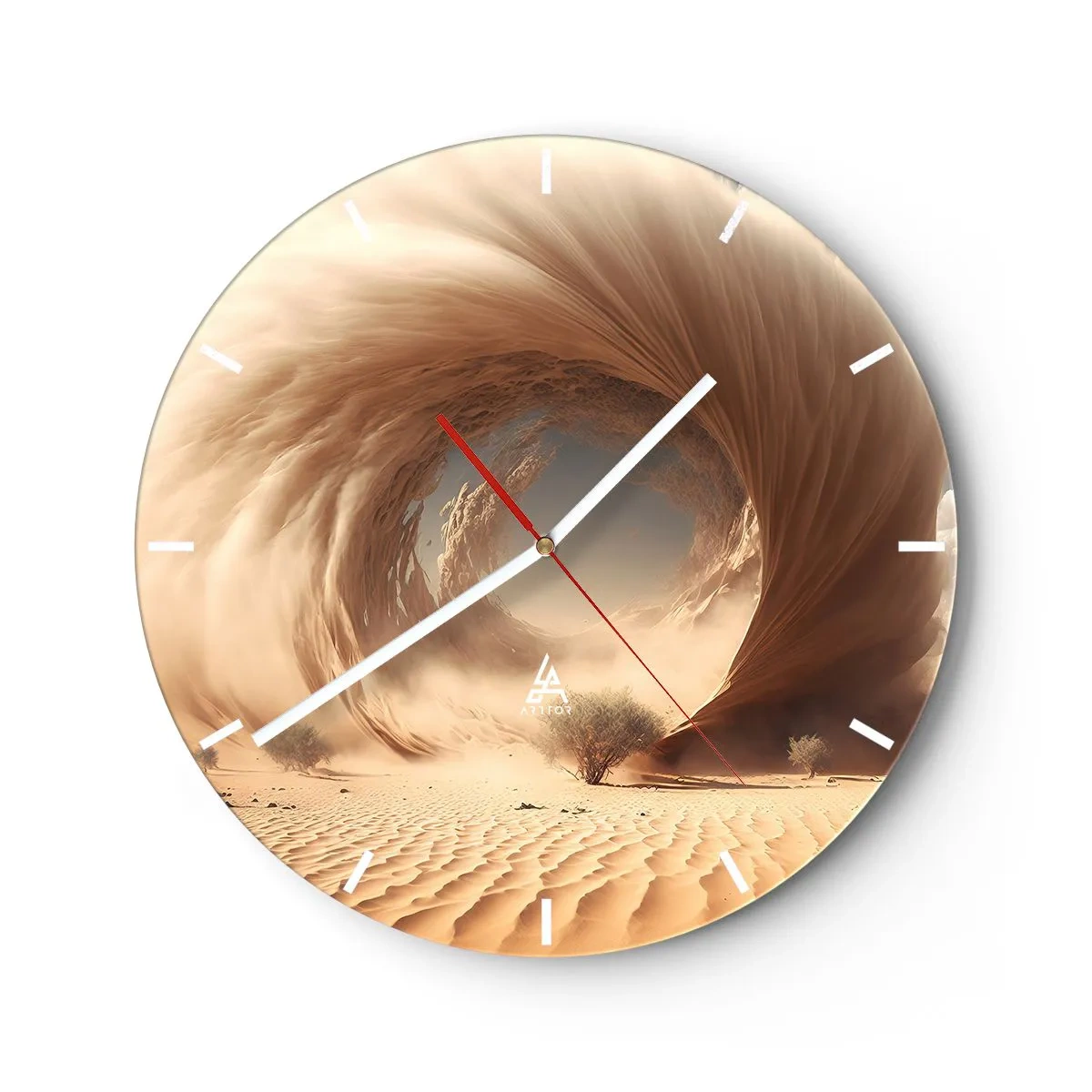 Falióra, Óra - Megnyílt portált - 40x40 cm