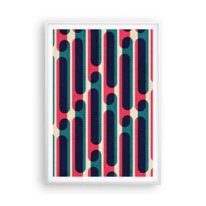 Poszter fekete keretben - Mélységben és előre - 70x100 cm