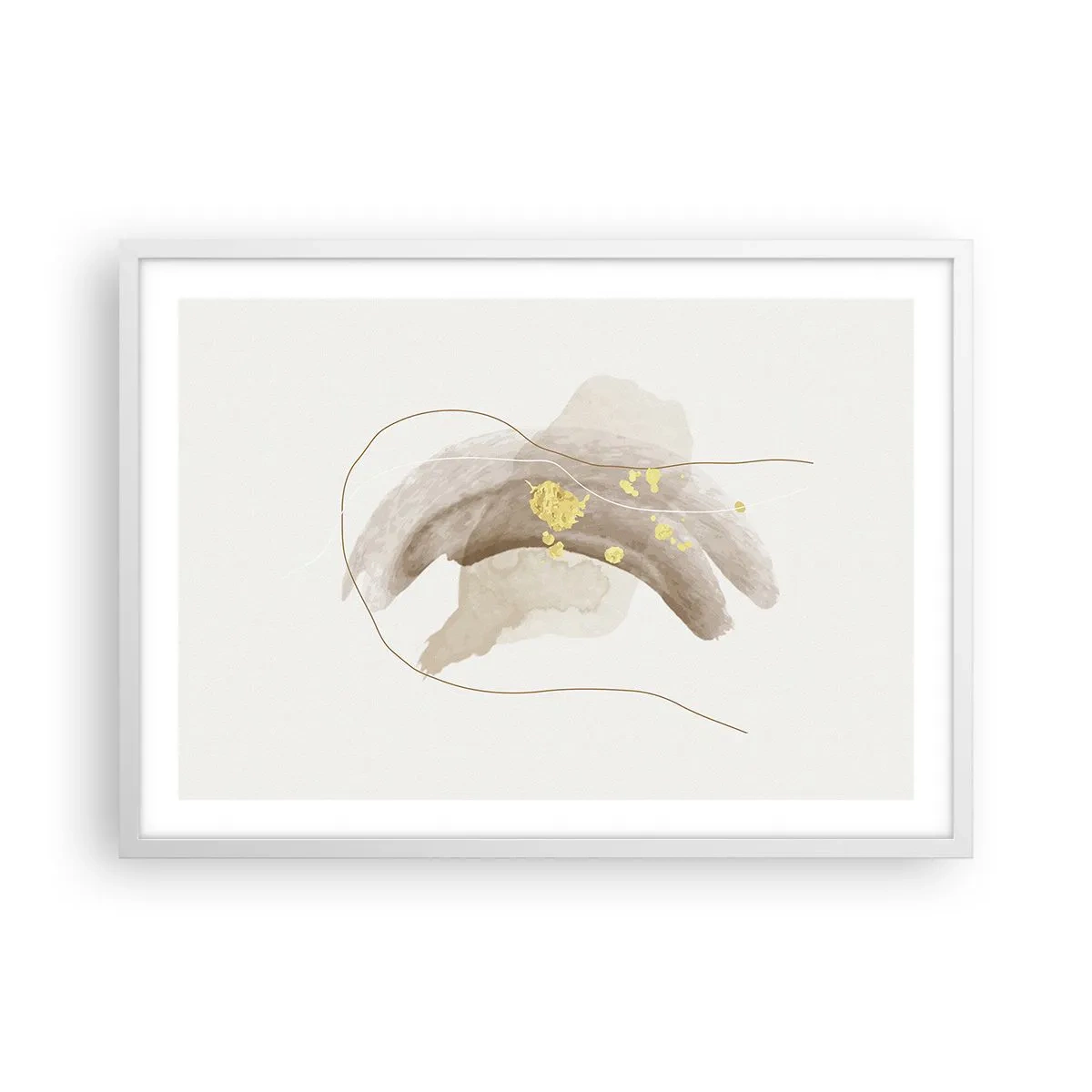 Poszter fekete keretben - Megtalált az űrben - 70x50 cm