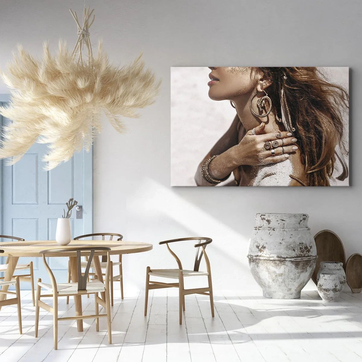 Vászonkép - Az érintetlen tengerpart királynője - 100x70 cm