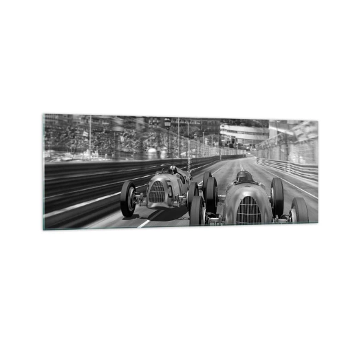 Üveg kép - Réges-régen Monte Carlóban - 140x50 cm
