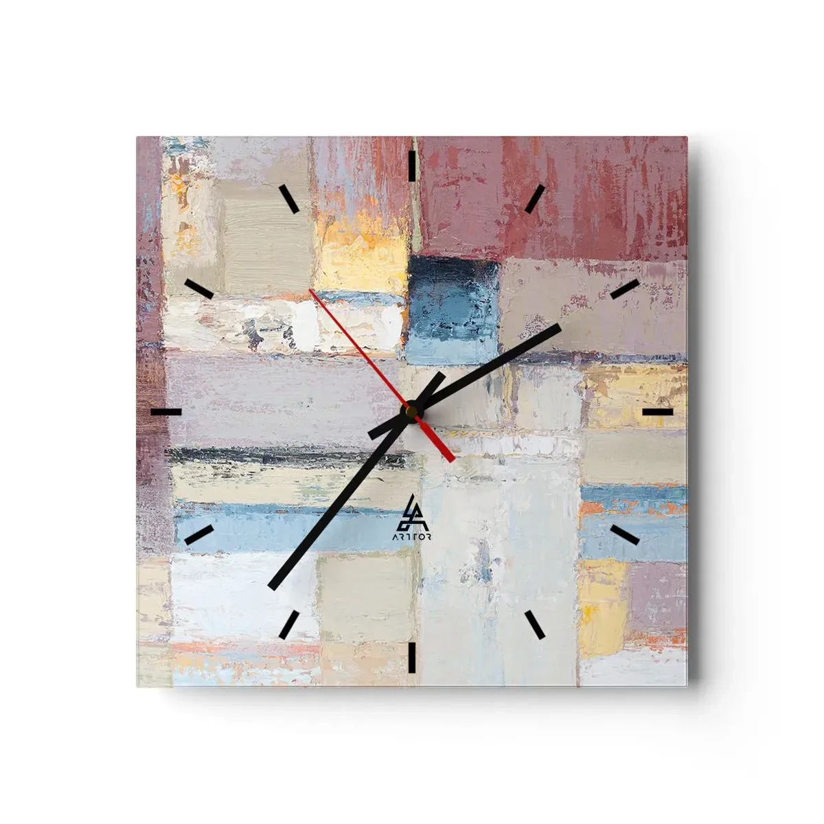 Falióra, Óra - A geometria nyugalma - 30x30 cm