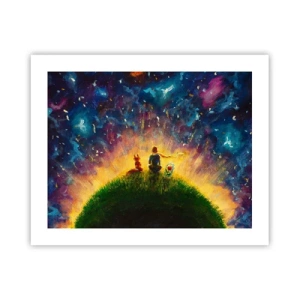 Poszter - Szerelem és barátság – az egész világ - 50x40 cm