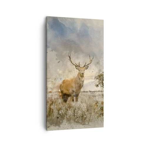 Vászonkép - Becsület – erő – méltóság - 45x80 cm