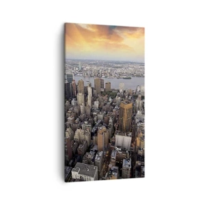 Vászonkép - Korunk dobogó szíve - 45x80 cm