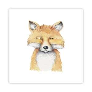 Poszter - Róka hangulatok - 40x40 cm