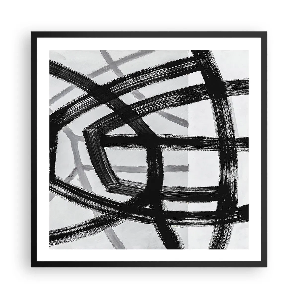 Poszter fehér keretben - Mélység építése - 60x60 cm