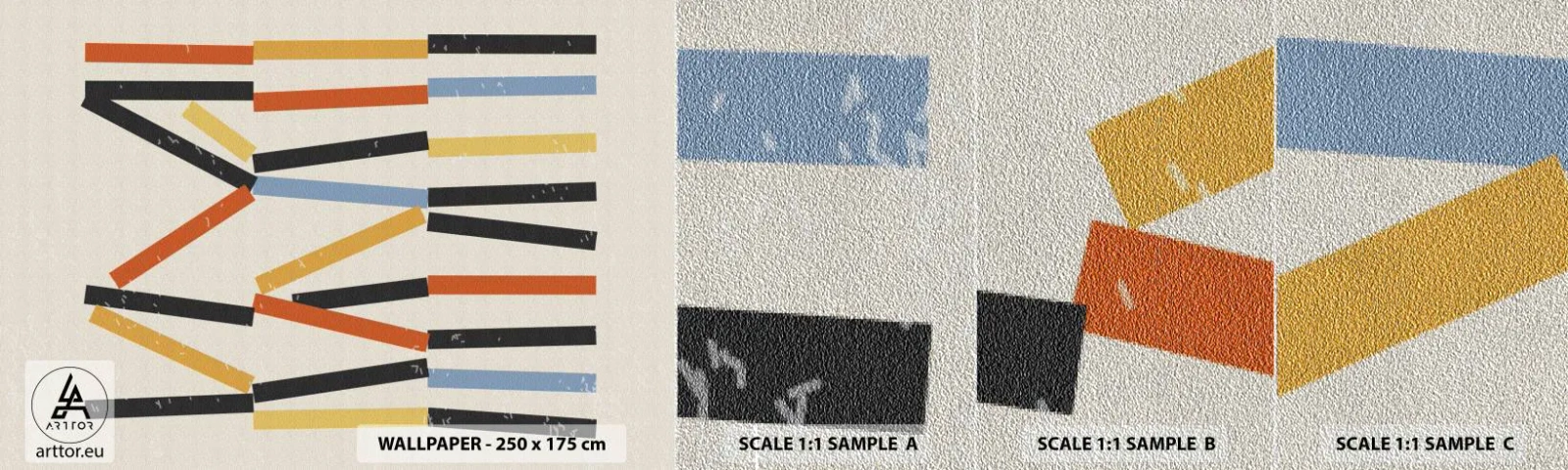 Fotótapéta Minta Premium Sand - Vízszintes kompozíció - Minimalizmus, Hipszter, Kortárs - 100x30 cm