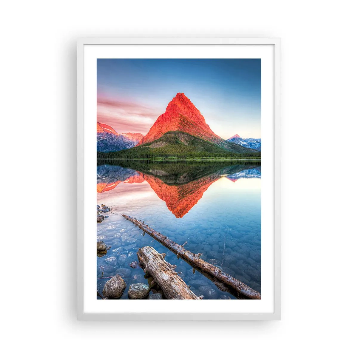 Poszter fekete keretben - Forróság és hideg - 50x70 cm