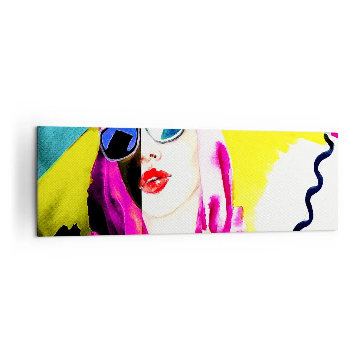 Vászonkép - Nem vagyok fehér és nem vagyok fekete - 160x50 cm