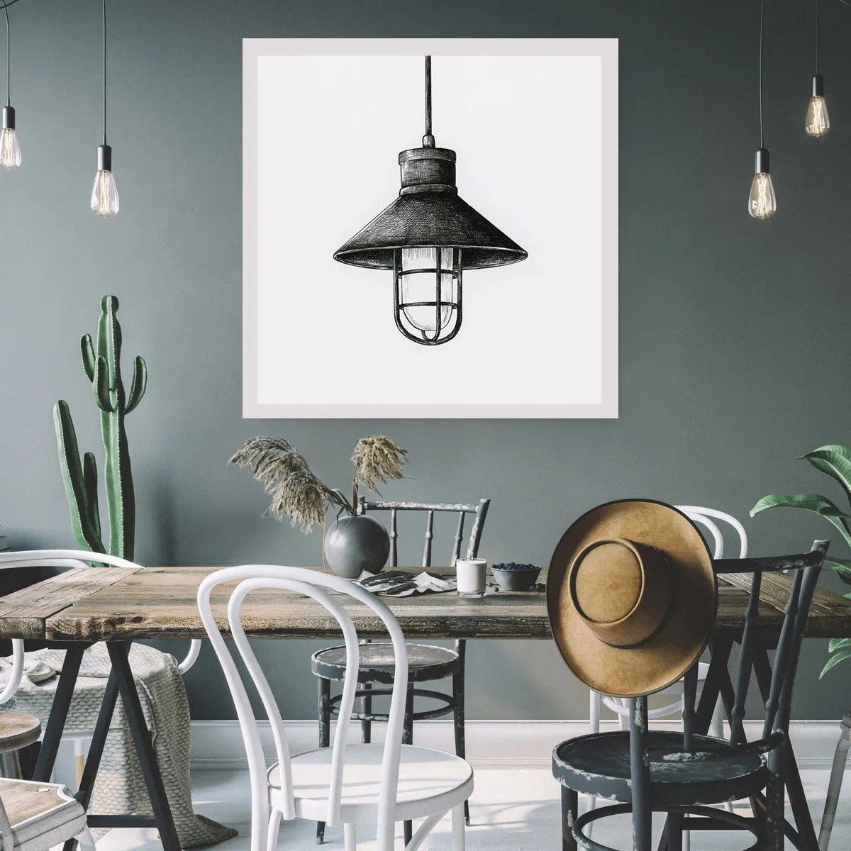 Poszter - Mint évekkel ezelőtt... - 60x60 cm