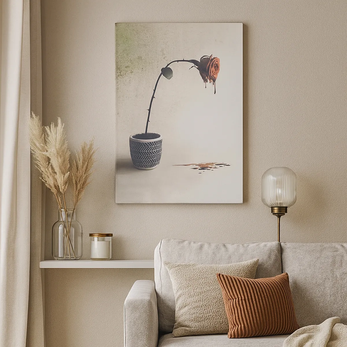 Vászonkép - Rosa dolorosa - 50x70 cm