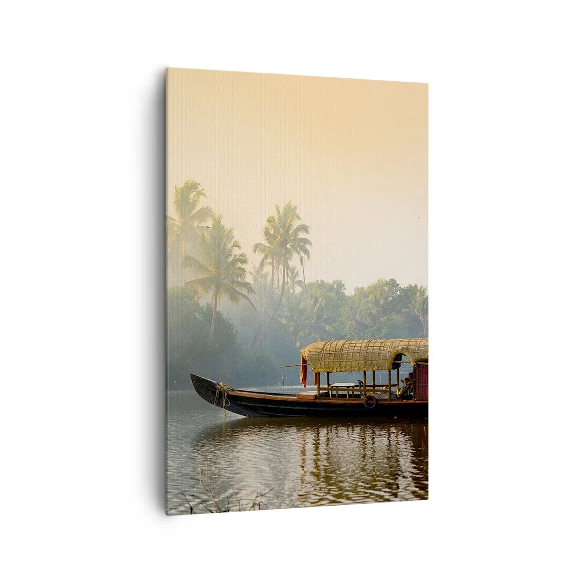 Vászonkép - Ház a folyón - 80x120 cm