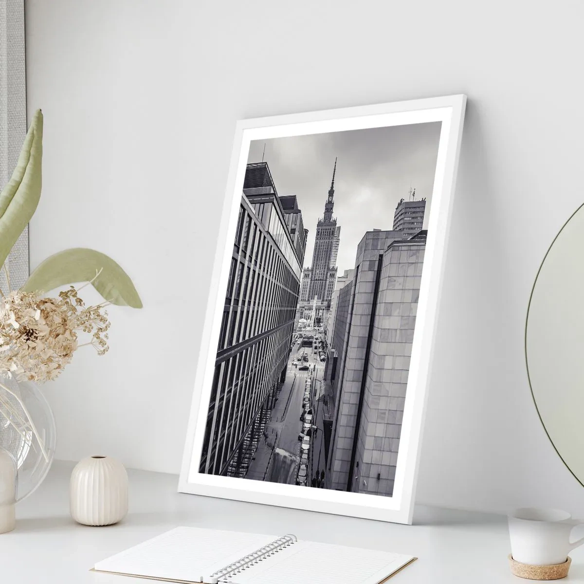 Poszter fekete keretben - Varsói völgy - 70x100 cm