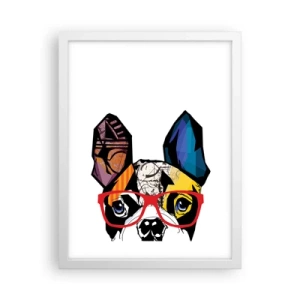 Poszter fekete keretben - Értelmiségi - 30x40 cm