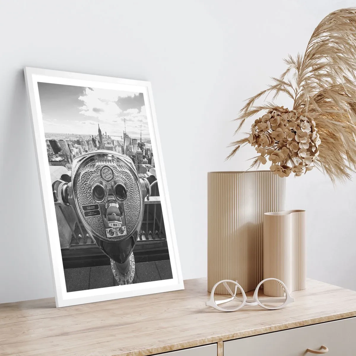 Poszter fekete keretben - A városok városa - 70x100 cm