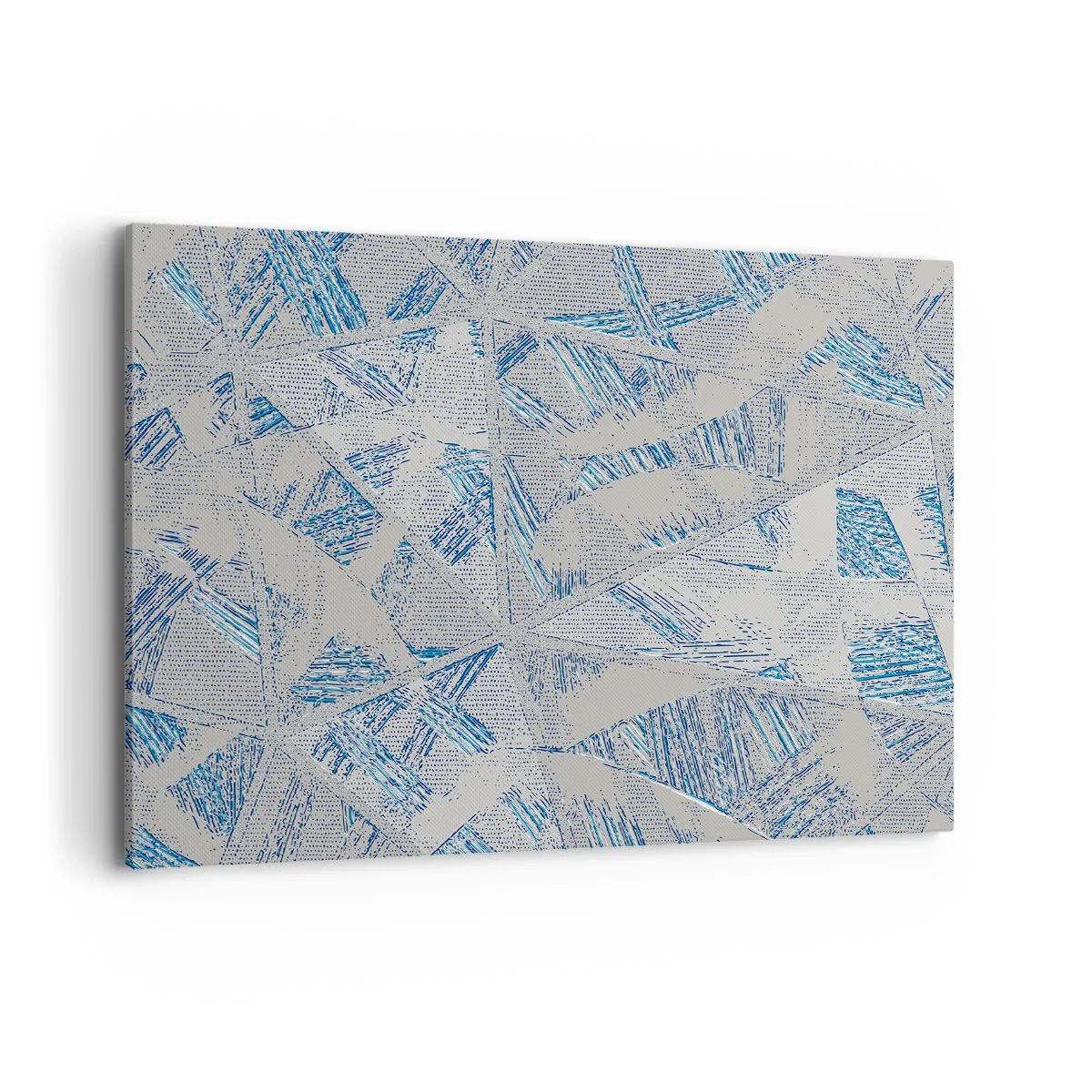 Vászonkép - A szürkéskék labirintusban - 120x80 cm