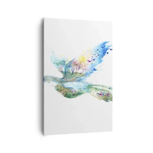 Vászonkép - A természet szárnyain - 80x120 cm