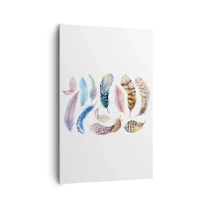 Vászonkép - Könnyű, tarka és sokszínű - 80x120 cm