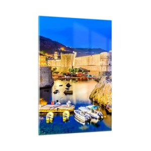Üveg kép - Világos éjszaka az Adrián - 80x120 cm