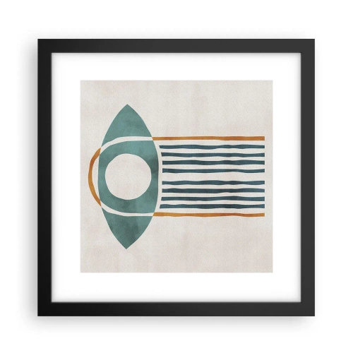 Poszter fehér keretben - Jelek és rituálék - 30x30 cm