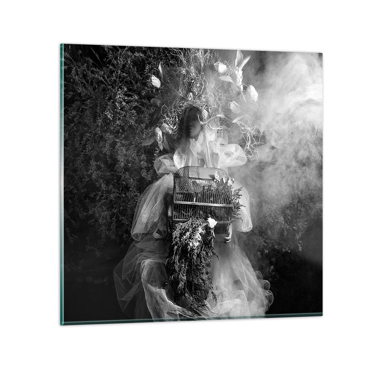 Üveg kép - Maga az Anya – Természet - 60x60 cm