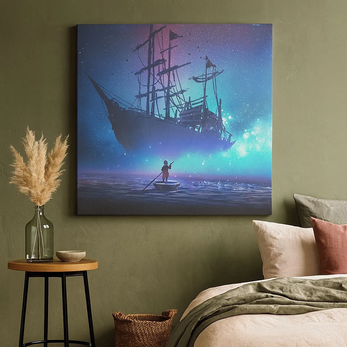 Vászonkép - Találkozás a tenger mítoszával - 30x30 cm