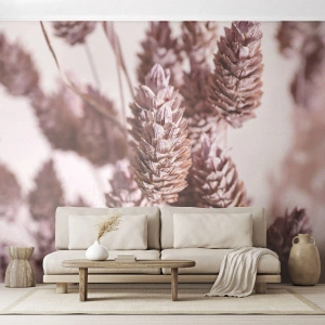 Fotótapéta Premium Sand - Látszólag feltűnő - Szárított Virág, Virág, Rét - 100x70 cm