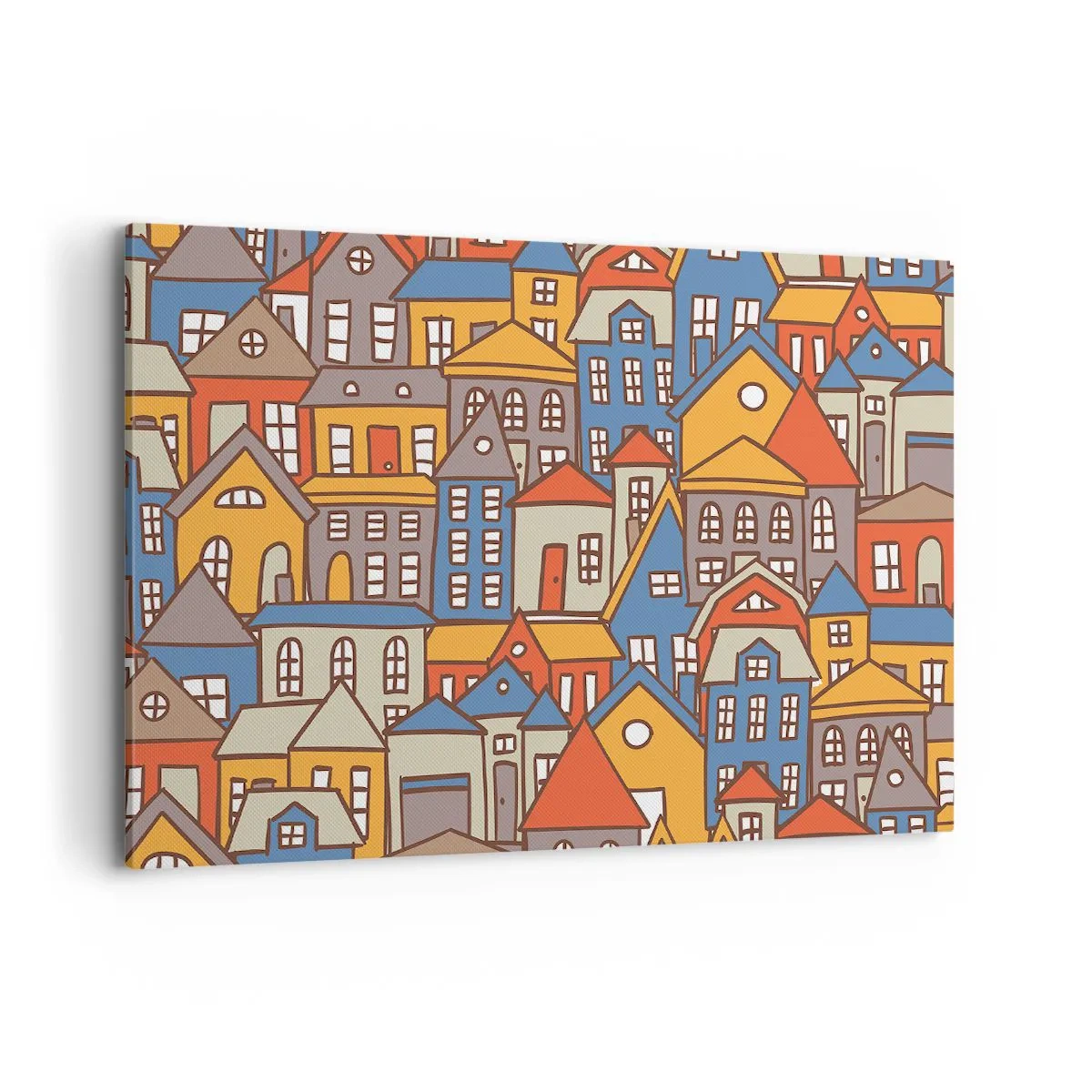 Vászonkép - A ház mögött van a ház - 120x80 cm