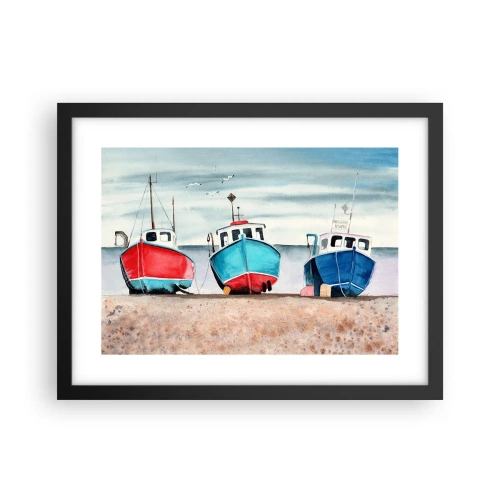 Poszter fehér keretben - Fogásra készen - 40x30 cm