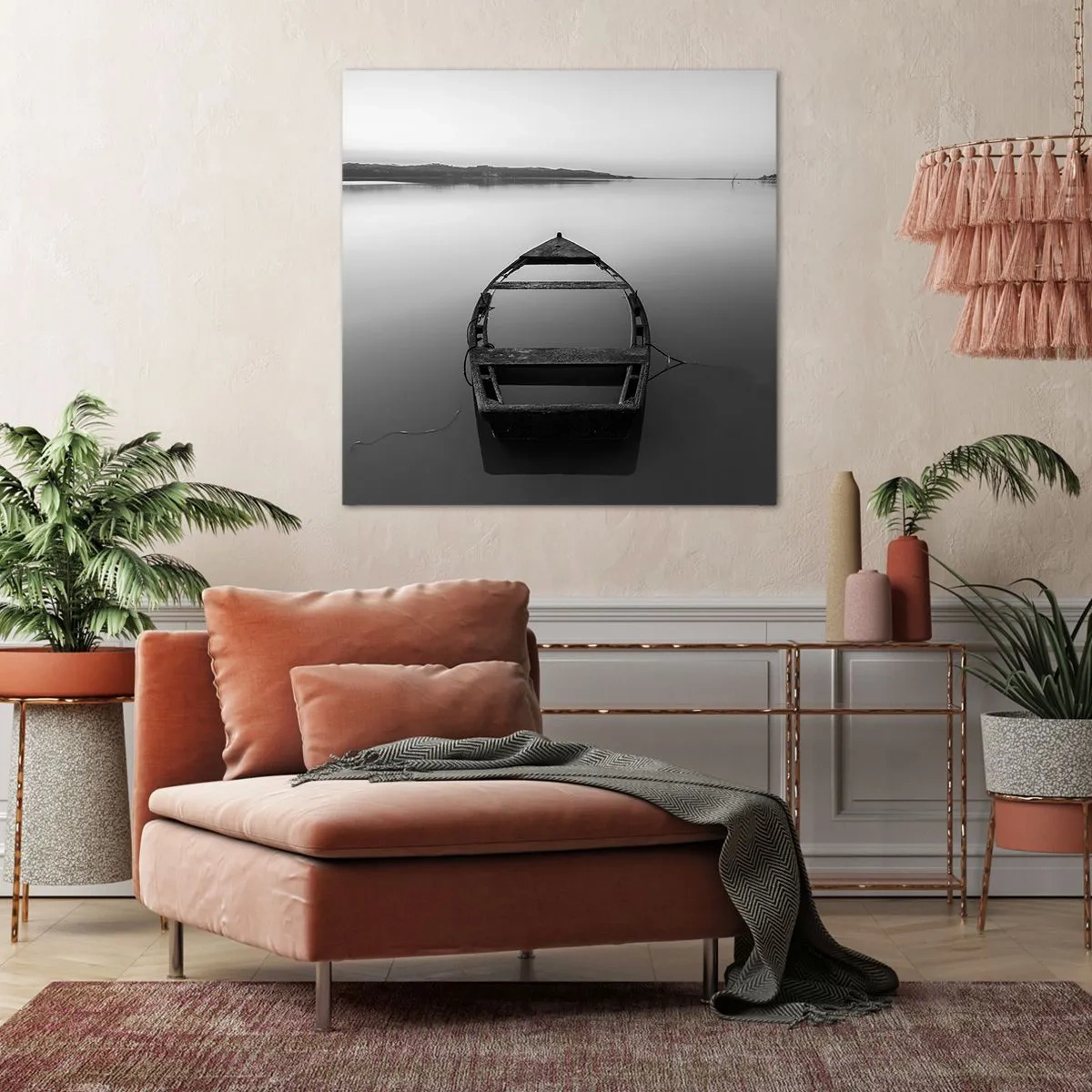 Vászonkép - Vágyódás és melankólia - 60x60 cm