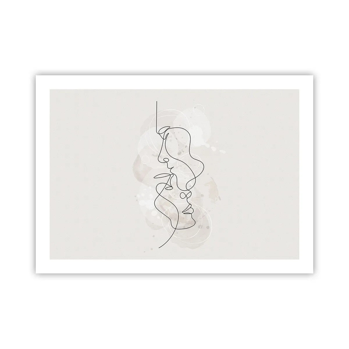 Poszter - Ölelésbe gabalyodva - 70x50 cm