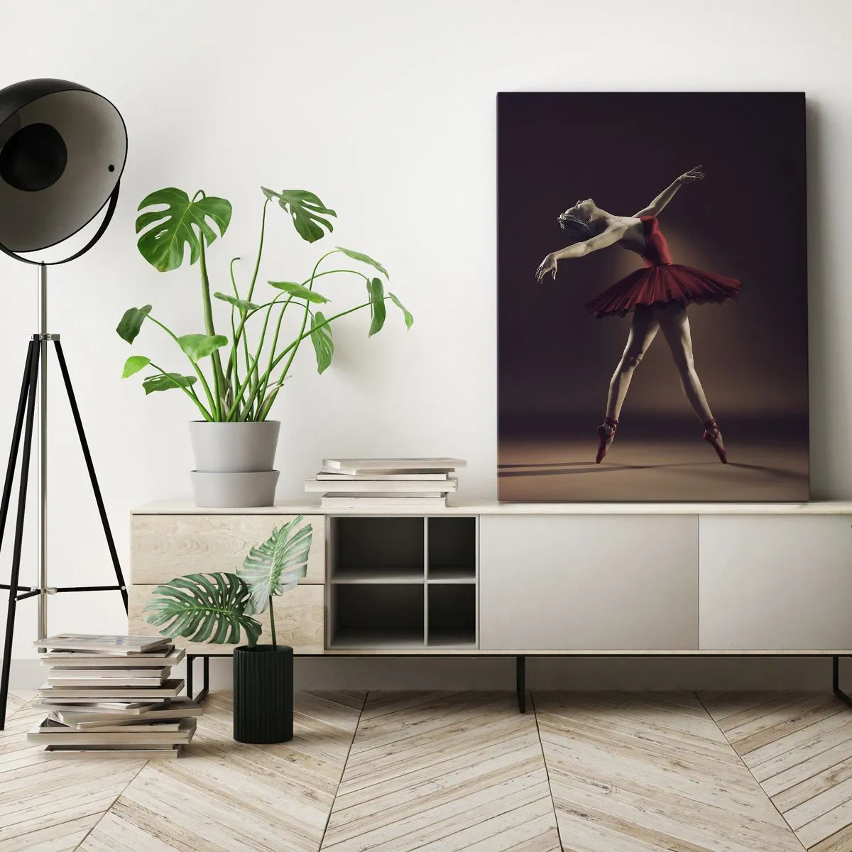 Vászonkép - Egy prima balerina - 55x100 cm