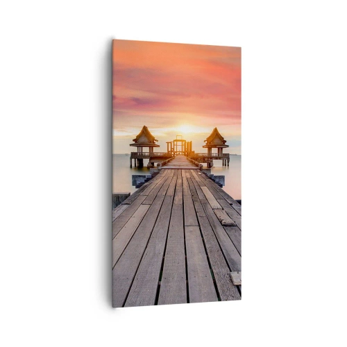 Vászonkép - Nyugat keleten - 65x120 cm