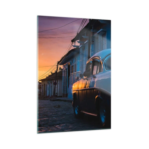 Üveg kép - Itt lassul az idő - 50x70 cm