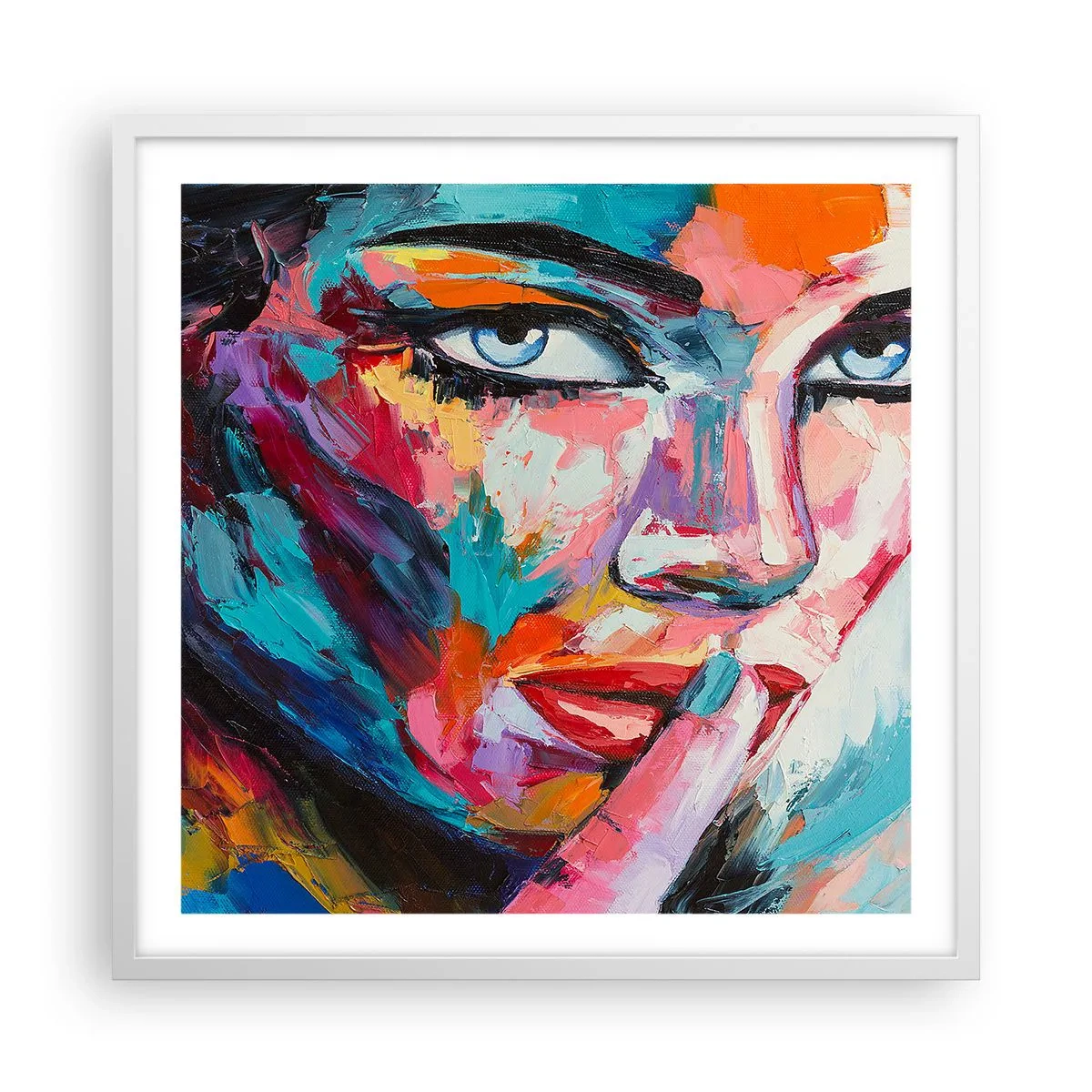 Poszter fekete keretben - Az első titkunk - 60x60 cm